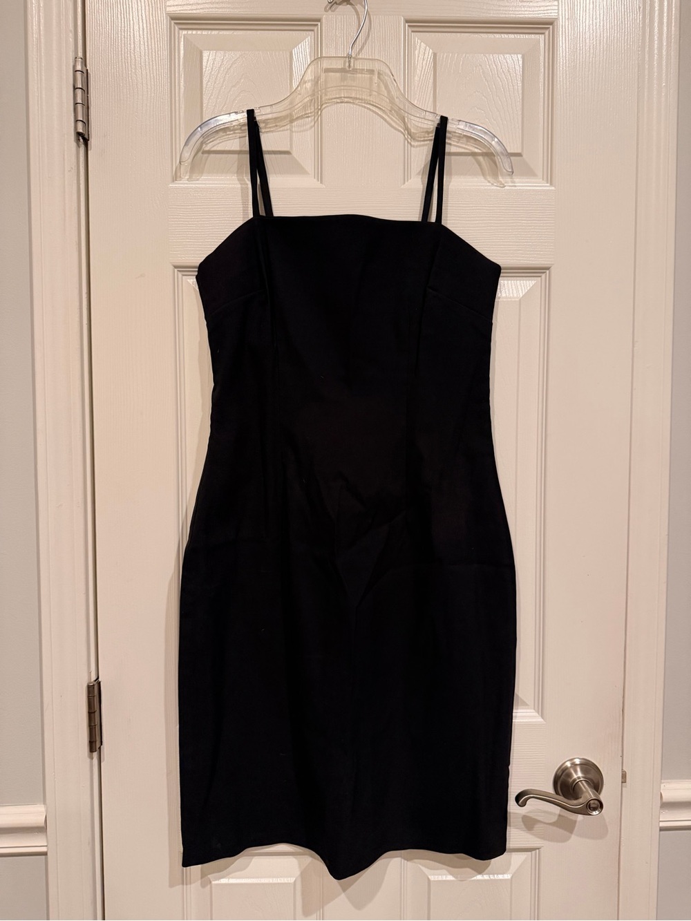Classic Juniors Size 9 Black Spaghetti Strap Dress Like New!